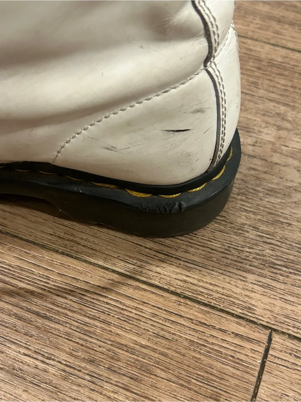 Dr. Martens white size 8